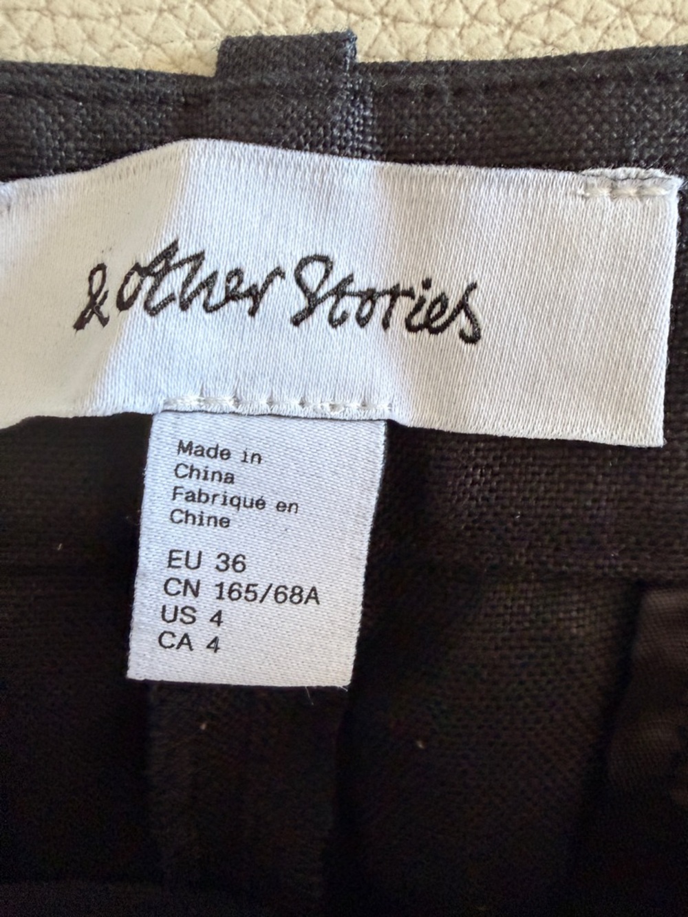 NWT & Other Stories Tailored Linen Trousers in sz. 4 - Picture 7 of 12